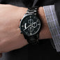Personalized Engraved Chronograph Watch, Fathers day gift, Name Charm Watch for Men with Family Names