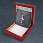 Custom To Our Grandson On Your First Communion Cross Necklace Gift, From Grandparents First Communion Gift