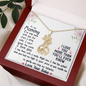 From Baby To New Mom I Love Your More Than You'll Ever Know Giraffe Necklace | New Mom, First Time Mom Gift, New Mom Gift Jewelry, Gift for New Mom