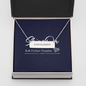 Roman Numeral Horizontal Bar Necklace Template