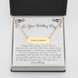 Wedding Date Roman Numeral Necklace Gift For Bride, Wedding Gift For Bride, Roman Numeral Date Necklace, Custom Necklace