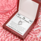 For Our Granddaughter, We Are Proud Of You Graduation Love Necklace | Graduation Gift From Grandma, Grandpa, Grandparents