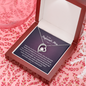 To My Boyfriend's Mom I Fell In Love With The Boy You Raised Forever Love Necklace |  Boyfriend's Mom Gift from Girlfriend | Mother's Day, Christmas, & Birthday GiftTo My Boyfriend's Mom I Fell In Love With The Boy You Raised Forever Love Necklace |  Boyf