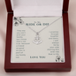 To My Ride Or Die Best Friend Anchor Necklace | Best Friend Birthday Gifts, Best Friend Gift