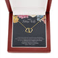 To My Future Wife, Together, Forever & Always, Luxury Solid 10K Gold Heart Necklace | Proposal Gift from Future Husband