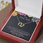 To My Future Wife, Together, Forever & Always, Luxury Solid 10K Gold Heart Necklace | Proposal Gift from Future Husband