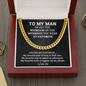 To My Man You Are My Favorite Cuban Chain Link | Birthday Gift For Husband | Anniversary Gift for Man | Husband Funny Gift