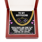 To My Gaming Boyfriend Come Play With Me Chain Necklace | Funny Valentine's, Anniversary, Birthday Gift For Gaming Boyfriend