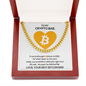 To My Crypto Bae Cuban Link Chain Necklace| From your Sexy Bitcoin Bae| Gift for Husband, Boyfriend| Funny Valentine's, Birthday, Anniversary Gift
