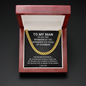 To My Man You Are My Favorite Cuban Chain Link | Birthday Gift For Husband | Anniversary Gift for Man | Husband Funny Gift