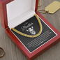 To My Brother I Will Always Be Right Here Link Chain Necklace |  Gift From Sister |  Gift From Brother | Christmas, Birthday, & Graduation Gift for Brother