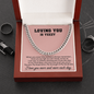 Loving You Is Yeezy Chain Necklace | Unique Boyfriend, Fiance, Husband Gift