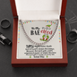 To My Bae Another Elfed Up Year Chain Necklace | Funny Christmas Gift For Boyfriend  | Christmas 2021 Gift For Him
