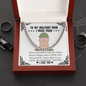 To My Military Man Funny Dick Chain Necklace | Funny Christmas Gift for Military Boyfriend, Military Husband | Long Distance Relationship