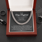 To My Army Boyfriend We're Closer Because of It All Link Chain Necklace |  Romantic Gift for Boyfriend |  Anniversary & Birthday Gift
