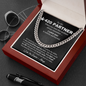 To My 420 Partner Link Chain Necklace | Romantic Gift for Boyfriend | Boyfriend Anniversary Gift |  Boyfriend Birthday Gift