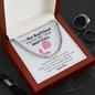 To My Hot Boyfriend You're My Only Booty Call Funny Chain Link Necklace | Funny Humor Anniversary, Valentine's Gift For Boyfriend