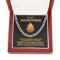 To My Boyfriend, Love You Like Kourtney Love Travis Funny Gift Chain | Boyfriend Christmas, Anniversary, Valentine Gift