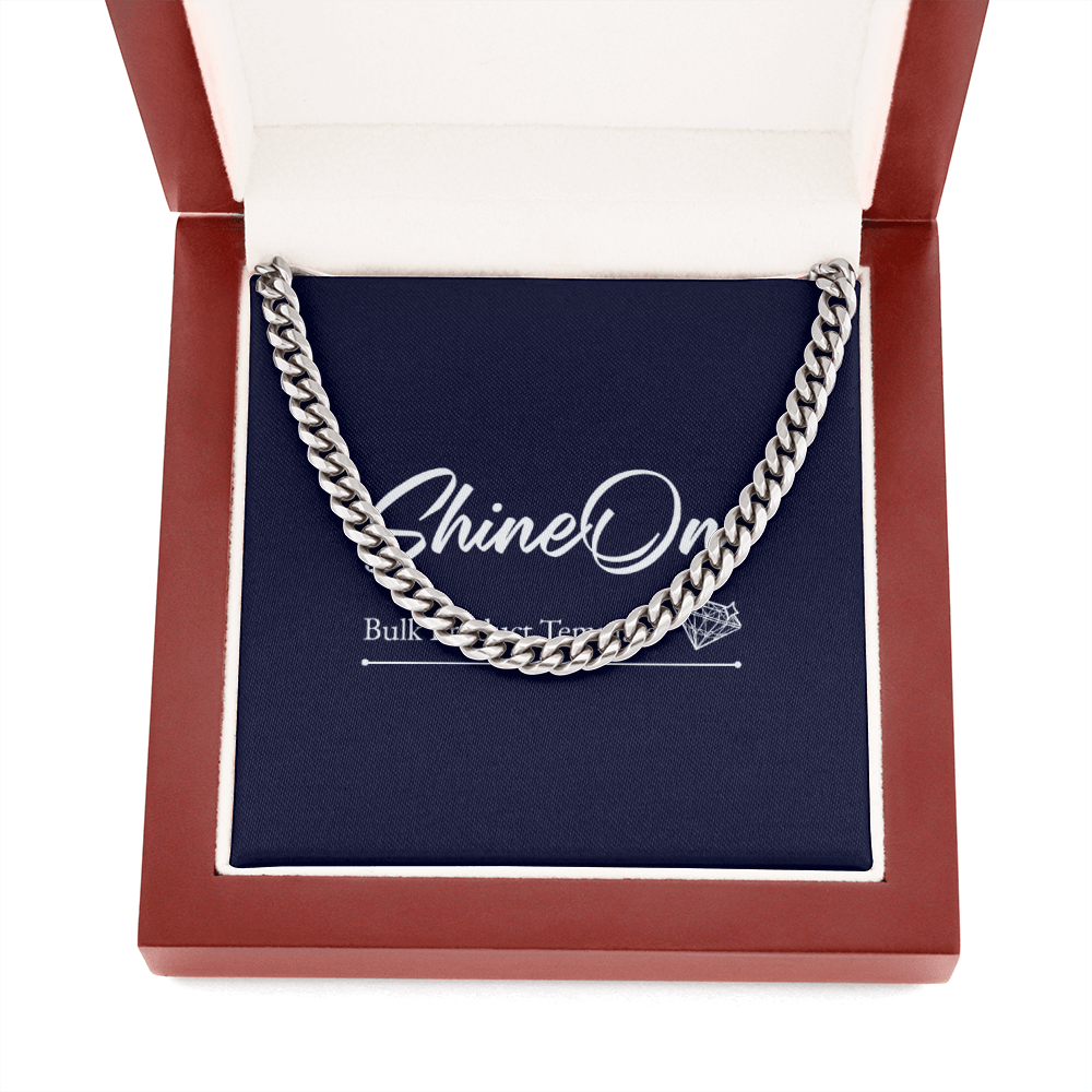 To My Husband Chain Link Necklace