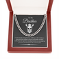 To My Brother I Will Always Be Right Here Link Chain Necklace |  Gift From Sister |  Gift From Brother | Christmas, Birthday, & Graduation Gift for Brother