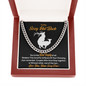 To My Sexy Hot Buck, You're The Best Trophy Chain Link | Outdoors, Hunting Boyfriend, Husband Gift | Valentine's Gift For Him