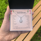 To My Amazing Daughter Reach For the Stars Eternal Hope Necklace | Daughter Gift from Mom | Daughter Gift from Dad | Birthday, Graduation