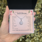 To My Amazing Daughter Reach For the Stars Eternal Hope Necklace | Daughter Gift from Mom | Daughter Gift from Dad | Birthday, Graduation