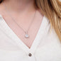 To My Wife You Mean The World To Me And The Children Eternal Hope Necklace | Anniversary Gift For Wife | Valentine's Gift For Wife