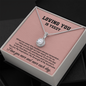 Loving You Is Yeezy Future Mrs Eternal Love Necklace | To My Future Wife, Fiance Gift | Unique Proposal Gift For Her