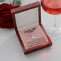 Loving You Is Yeezy Future Mrs Eternal Love Necklace | To My Future Wife, Fiance Gift | Unique Proposal Gift For Her