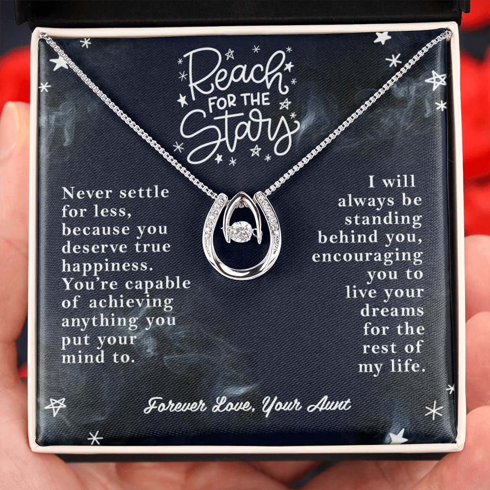 Reach For The Stars Niece Luxe Necklace Gift | Niece Birthday, Niece Graduation Gift from Aunt