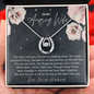 Meaningful Wife Lucky In Love Necklace; Anniversary Gift For Wife; Wife Birthday Gift