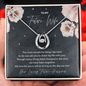 Future Wife Lucky In Love Necklace; Anniversary Gift; Birthday Gift For Future Wife