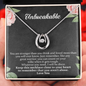 Unbreakable Strength Pendant Lucky Necklace Strong Woman | Surgery, Cancer Patient, Sick Friend Gift, Care Package