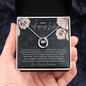 Meaningful Wife Lucky In Love Necklace; Anniversary Gift For Wife; Wife Birthday Gift
