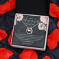 To My Amazing Wife Lucky In Love Necklace; Anniversary Gift For Wife; Wife Birthday Gift
