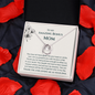 To My Amazing Bonus Mom Lucky In Love Necklace | Step Mom Necklace, Bonus Mom Gift | Birthday, Mother's Day Gift for Second Mom