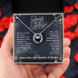 Reach For The Stars Granddaughter Luxe Necklace Gift | Our Granddaughter Birthday, Our Granddaughter Graduation Gift from Grandma and Granddad
