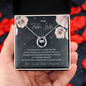 Future Wife Lucky In Love Necklace; Anniversary Gift; Birthday Gift For Future Wife