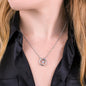To My Stepped Up Mom Lucky In Love Necklace | Step Mom Necklace, Bonus Mom Gift | Birthday, Mother's Day Gift for Second Mom