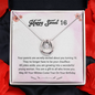 Happy Sweet 16 Funny Birthday Necklace | Gift For Sweet 16th Birthday | Gift for Niece, Granddaughter