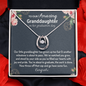 To Our Amazing Granddaughter Congrats On Her Graduation Luxe Necklace | Graduation Gift | Gift from Grandma & Grandpa | Granddaughter Graduation