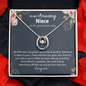 To My Amazing Niece on her Graduation Day Cross Necklace Gift| Gift from Aunt| Graduation Gift for Niece from Aunt