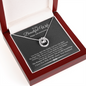 Gift For My Beautiful Wife 2nd Year Anniversary Necklace, 2nd Year Wedding Anniversary Gifts, 2nd Wedding Anniversary Gift For Her