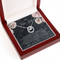 To My Future Wife Lucky In Love Necklace; Wedding Gift For Wife; Anniversary Gift For Fiance