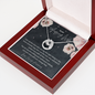 Sentimental Wife Lucky In Love Necklace; Anniversary Gift For Wife; Wife Birthday Gift