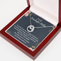 To Our Wonderful Mother, Lucky In Love Necklace| Mom Necklace| Present for Mother's Day| We Will Always Need You