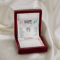 To My Amazing Mommy To Be Necklace | Mom To Be Gift, Pregnancy Gift for Mom To Be, Mommy Present From Unborn Baby
