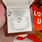 Bonus Mom Funny Lucky In Love Necklace | Step Mom Necklace, Bonus Mom Gift | Birthday, Mother's Day Gift for Second Mom