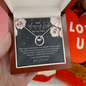 To My Amazing Wife Lucky In Love Necklace; Anniversary Gift For Wife; Wife Birthday Gift